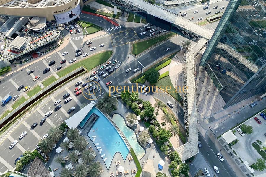 位于迪拜市中心，谦恭大道酒店 2 卧室的酒店式公寓 390000 AED - 8898069