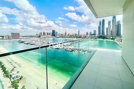 3 Bedroom Apartment for Sale in Dubai Harbour, Dubai - Furnished | Vacant | Sea, Palm and Marina View