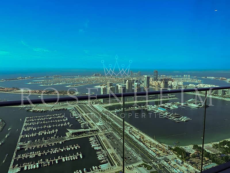 位于迪拜码头，达马克塔楼 3 卧室的公寓 380000 AED - 8898293