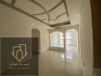 #Excellent_opportunity_for_annual_rent_in_Ajman  A new building with a gym and a swimming pool, one room, a hall, two rooms and three rooms, c