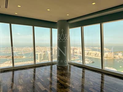 4 Bedroom Flat for Rent in Dubai Marina, Dubai - High Floor | Vacant now | Fendi Design | Palm View