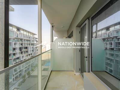 Studio for Sale in Masdar City, Abu Dhabi - Vacant|Elegant Unit|City&Boulevard Views|Balcony
