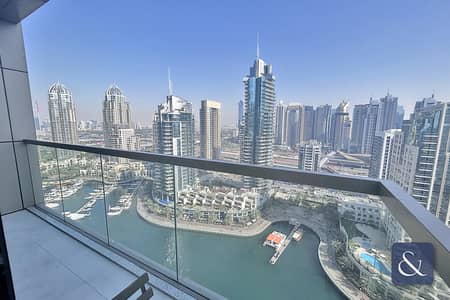 3 Bedroom Flat for Rent in Dubai Marina, Dubai - 3 Bedrooms | Unfurnished | Marina Views