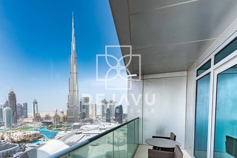 AMAZING UNIT WITH FOUNTAIN AND BURJVIEW 3 YEARS PAYMENT PLAN