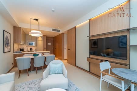 2 Bedroom Flat for Sale in Downtown Dubai, Dubai - Spacious Terrace | Sea View | High Floor