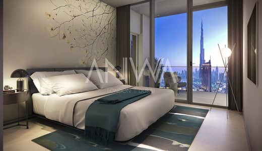 فلیٹ 2 غرفة نوم للبيع في زعبيل، دبي - إطلالة مذهلة على برج خليفة | العلامة التجارية الجديدة | طابق مرتفع | اعمار | خطة سداد مرنة