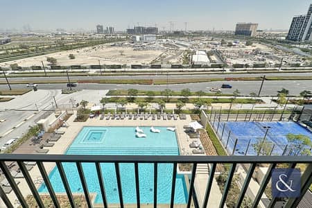 2 Bedroom Apartment for Rent in Dubai Hills Estate, Dubai - Two Bedrooms | Burj Views | Unfurnished