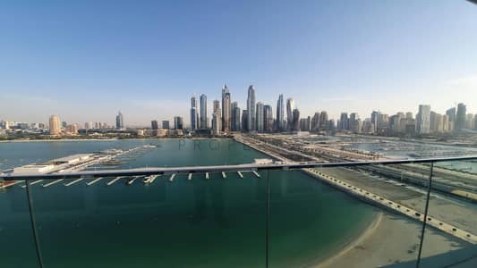2 Bedroom Apartment for Sale in Dubai Harbour, Dubai - Large Balcony | Full Marina View