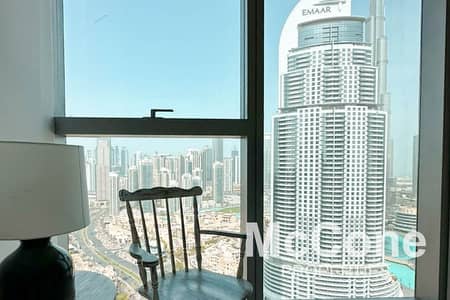3 Bedroom Apartment for Sale in Downtown Dubai, Dubai - Burj Khalifa View | Furnished | High Floor