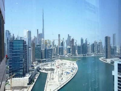 Office for Sale in Business Bay, Dubai - Furnished|Full Burj Khalifa View|2 Parking|Vacant