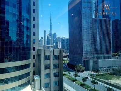 Office for Rent in Business Bay, Dubai - Burj Khalifa View | Fitted | Near the Metro
