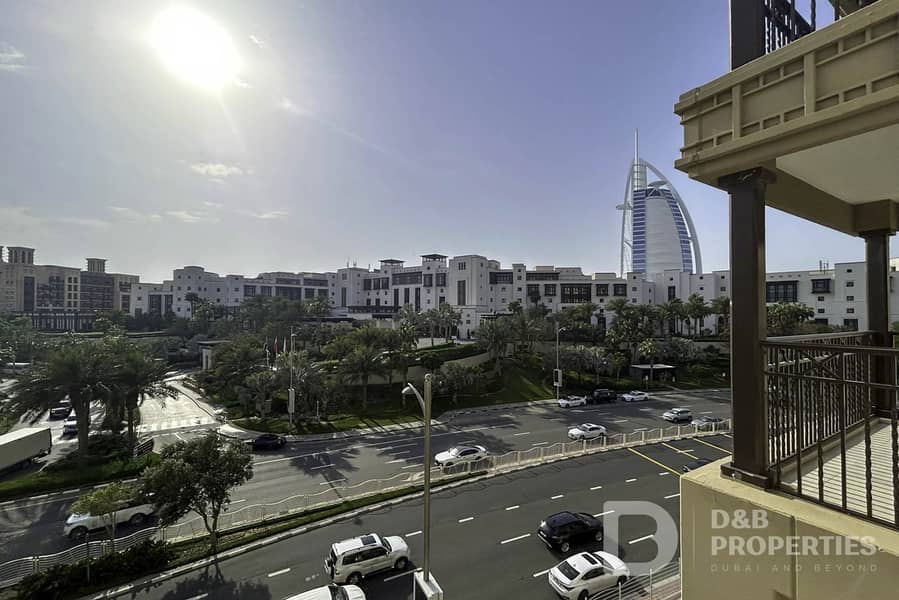 Burj Al Arab View | Vacant | Prime Location