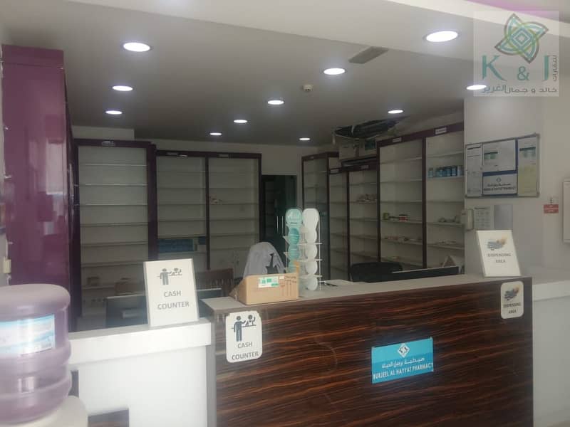 FITTED PHARMACY FOR RENT