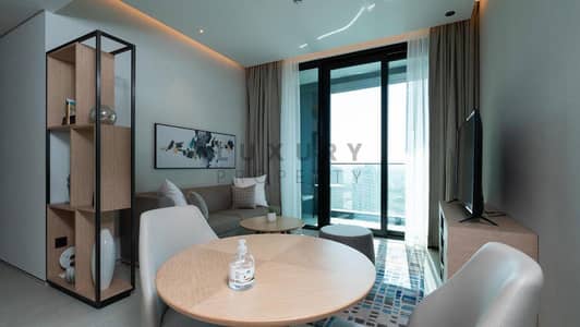 1 Bedroom Flat for Rent in Jumeirah Beach Residence (JBR), Dubai - Marina View | High Floor | Serviced Unit