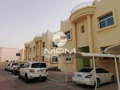 5 Bedroom Villa for Rent in Khalifa City, Abu Dhabi - Compound Villa with Maid's Room & Parking