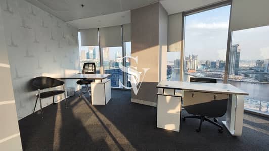 Office for Rent in Business Bay, Dubai - Spacious Office Space | Canal View | Prime Loc