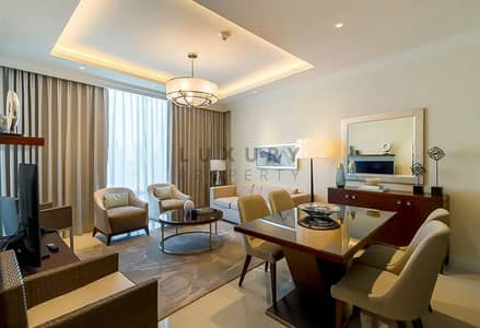 1 Bedroom Flat for Rent in Downtown Dubai, Dubai - Burj Views | Fully Furnished | Vacant