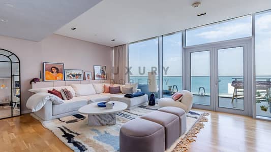 1 Bedroom Apartment for Rent in Bluewaters Island, Dubai - Sea View | High Floor | Luxury Furnished | Huge 1B