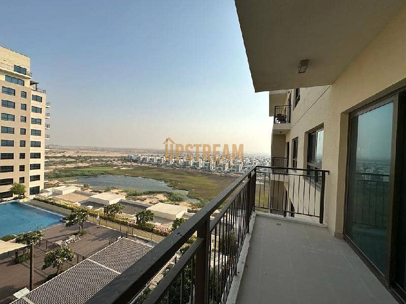 位于迪拜南部街区，艾玛尔南区，高尔夫景观高层豪华住宅 2 卧室的公寓 1275000 AED - 8903057