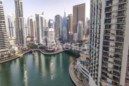 1 Bedroom Apartment for Rent in Dubai Marina, Dubai - Chiller Free | High floor | Full Marina View