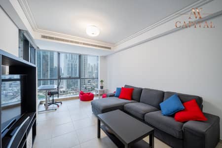 1 Bedroom Flat for Rent in Jumeirah Lake Towers (JLT), Dubai - 1 BHK | Middle Floor | Furnished | Lake View