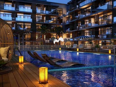 1 Bedroom Flat for Rent in Jumeirah Village Circle (JVC), Dubai - pool. jpg