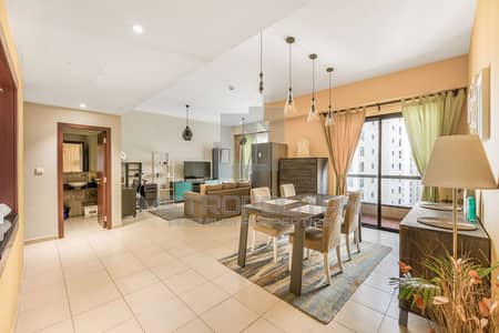 2 Bedroom Apartment for Sale in Jumeirah Beach Residence (JBR), Dubai - Partial Sea View | Vacant  | High Floor