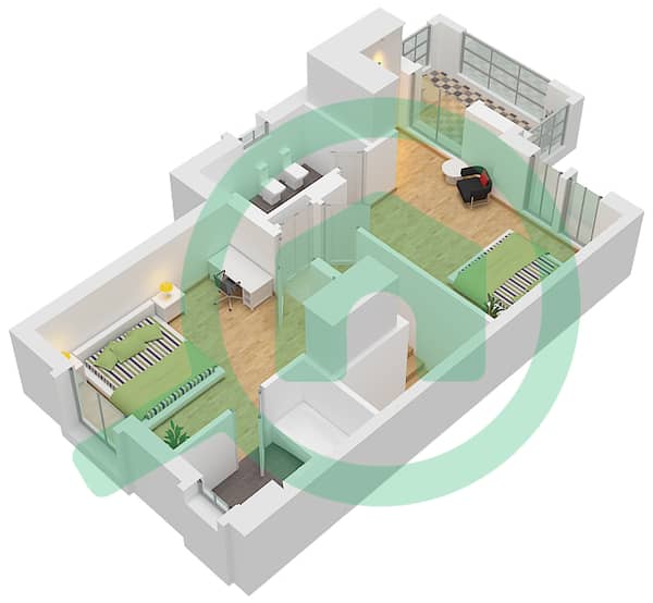 Type 4 / Unit End First Floor