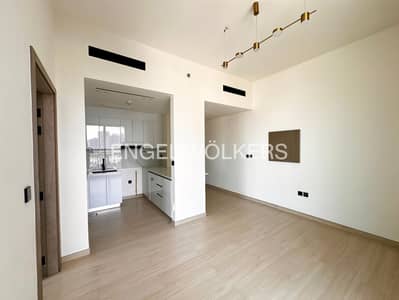 1 Bedroom Flat for Rent in Jumeirah Village Circle (JVC), Dubai - Landscape View | Modern | Big Balcony