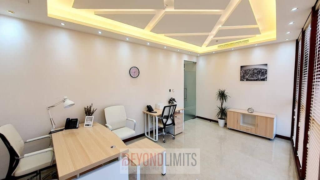 Fully furnished serviced office direct from landlord (No Commission)