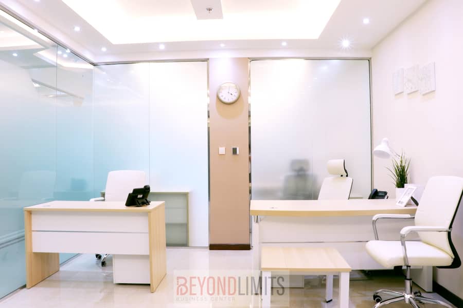 9 Fully furnished serviced office direct from landlord | Full Access on Amenities |  Ample Parking | Near to Metro Station