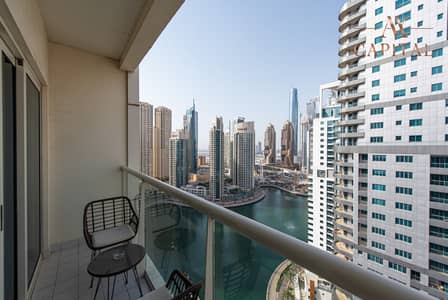 1 Bedroom Flat for Sale in Dubai Marina, Dubai - Marina view | High Floor | Furnished | VOT