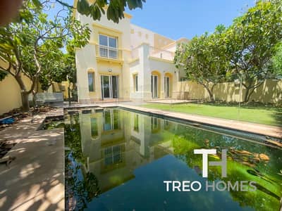 4 Bedroom Villa for Rent in The Springs, Dubai - 1E | Private Pool | Lake View | Upgraded