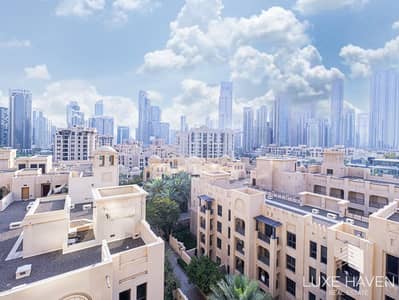 2 Bedroom Flat for Rent in Downtown Dubai, Dubai - Vacant | Burj Khalifa View | Spacious