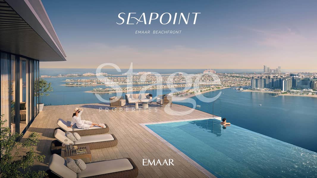 位于迪拜港，艾玛尔海滨社区，海洋之心社区 1 卧室的公寓 3650000 AED - 8905146