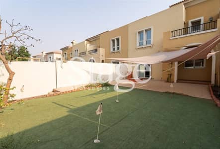 3 Bedroom Townhouse for Rent in Arabian Ranches, Dubai - Stunning Park View | Single Row | Beautiful 3 BR |
