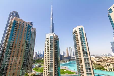2 Bedroom Flat for Rent in Downtown Dubai, Dubai - Right in the heart of Downtown with fountain view!