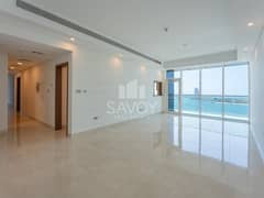 Luxury sea view 3 BR Apartment with large Balcony