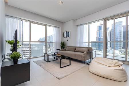 1 Bedroom Flat for Rent in Dubai Marina, Dubai - Vacant | Furnished | Spacious Layout