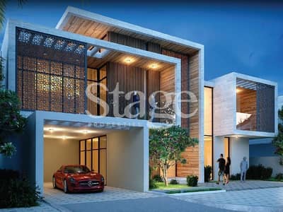 Plot for Sale in Tilal City, Sharjah - Semi Detached Villa Plot | G+1 | Modern Design |