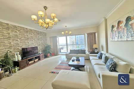 2 Bedroom Flat for Rent in Jumeirah Lake Towers (JLT), Dubai - 2 Beds + Maids | Furnished | Large Layout