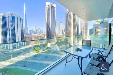 1 Bedroom Flat for Sale in Business Bay, Dubai - Large 1 Bed | Best Burj Views | Vacant