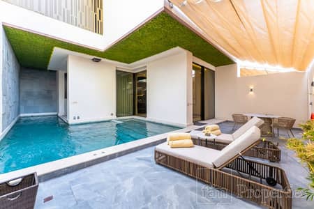 3 Bedroom Villa for Rent in Al Barsha, Dubai - Luxury 3B+M Villa | All Inclusive | Private Pool