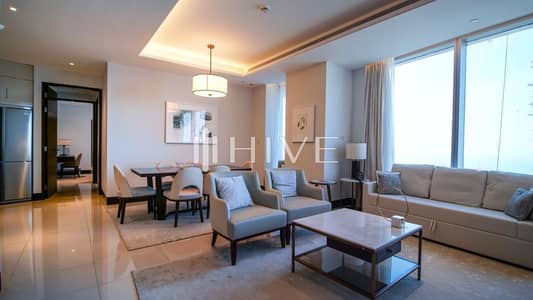 2 Bedroom Apartment for Rent in Downtown Dubai, Dubai - Vacant Mid May | 2 Bedroom | Ocean View