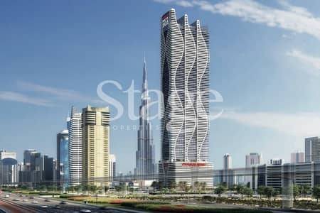 1 Bedroom Flat for Sale in Business Bay, Dubai - 1BR+Office | Canal View | New Launch | 1% Monthly