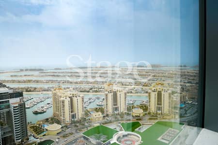 Studio for Rent in Palm Jumeirah, Dubai - Fully Furnished | High Floor | Ain & Palm View