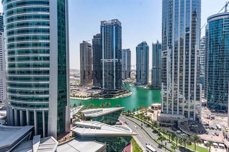 Studio for Sale in Jumeirah Lake Towers (JLT), Dubai - Full Lake View | High Floor | Rented