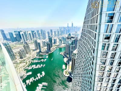 1 Bedroom Flat for Rent in Dubai Marina, Dubai - Fendi Design | High Floor | Vacant
