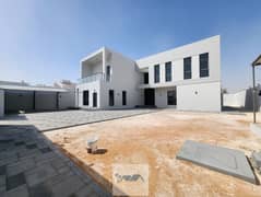 Brand New Modern Style Villa  5 Bedrooms Majlis Hall Maids Room With Driver Room Available For Rent At Madinat Al Riyadh 190000 Aed