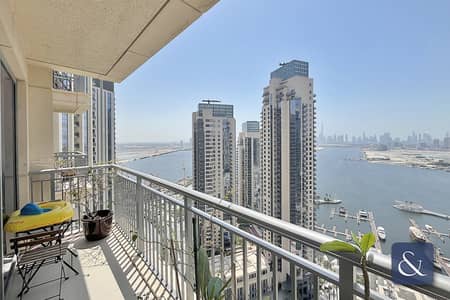 3 Bedroom Apartment for Sale in Dubai Creek Harbour, Dubai - VOT | Burj Khalifa View | 3 Bed + Maids